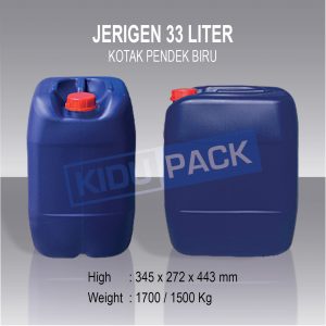Jerigen 30 Liter Kotak
